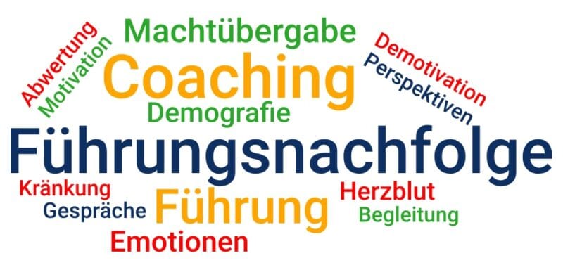 Führungsnachfolge-Wortwolke